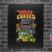 Load image into Gallery viewer, Daily_Deal_Shirts Posters / 4&quot;x6&quot; / Black Crispy Crites
