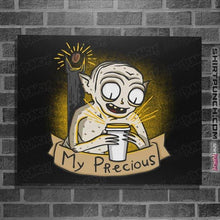 Load image into Gallery viewer, Secret_Shirts Posters / 4"x6" / Black My Precious