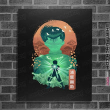 Load image into Gallery viewer, Daily_Deal_Shirts Posters / 4"x6" / Black Yusuke's Spirit Strike