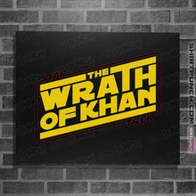 Load image into Gallery viewer, Secret_Shirts Posters / 4"x6" / Black Wrath Of Khan