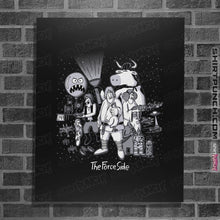Load image into Gallery viewer, Shirts Posters / 4"x6" / Black The Force Side