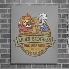 Load image into Gallery viewer, Daily_Deal_Shirts Posters / 4"x6" / Sports Grey Miser Bros Bar