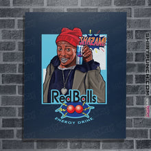 Load image into Gallery viewer, Secret_Shirts Posters / 4"x6" / Navy Red Balls