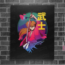 Load image into Gallery viewer, Secret_Shirts Posters / 4"x6" / Black Kenshin