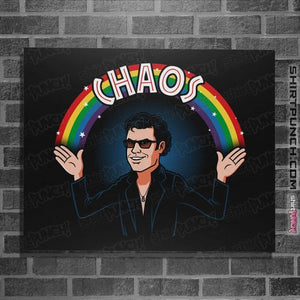 Daily_Deal_Shirts Posters / 4"x6" / Black It's Chaos