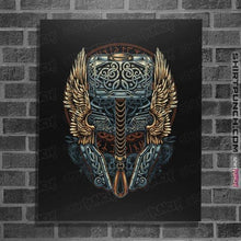 Load image into Gallery viewer, Shirts Posters / 4"x6" / Black Pray For Thunder