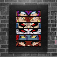 Load image into Gallery viewer, Shirts Posters / 4"x6" / Black Evil Mutant Eyes