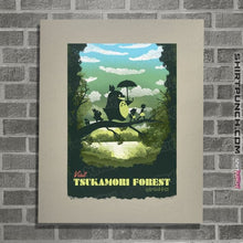 Load image into Gallery viewer, Daily_Deal_Shirts Posters / 4"x6" / Natural Visit Tsukamori Forest