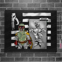 Load image into Gallery viewer, Shirts Posters / 4"x6" / Black So Fett, So Freeze