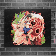 Load image into Gallery viewer, Shirts Posters / 4"x6" / Black The Wolf Tribe