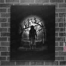 Load image into Gallery viewer, Shirts Posters / 4"x6" / Black Moonlight Ring