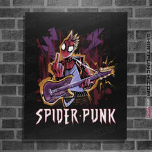 Load image into Gallery viewer, Secret_Shirts Posters / 4"x6" / Black The Spider Punk