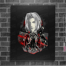 Load image into Gallery viewer, Daily_Deal_Shirts Posters / 4"x6" / Black Sephiroth