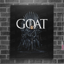 Load image into Gallery viewer, Shirts Posters / 4"x6" / Black Arya Greatest Of All Time