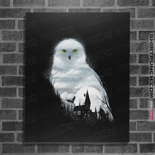 Load image into Gallery viewer, Shirts Posters / 4"x6" / Black Magical Owl