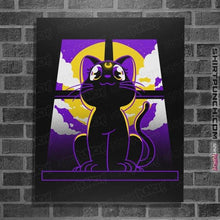 Load image into Gallery viewer, Shirts Posters / 4"x6" / Black Luna Moon