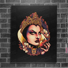 Load image into Gallery viewer, Daily_Deal_Shirts Posters / 4"x6" / Black The Queen Of Envy