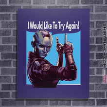 Load image into Gallery viewer, Shirts Posters / 4"x6" / Violet Nebula Can Do It