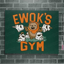 Load image into Gallery viewer, Daily_Deal_Shirts Posters / 4"x6" / Forest Ewok's Gym