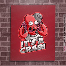 Load image into Gallery viewer, Shirts Posters / 4"x6" / Red Why Not Ackbar?