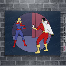 Load image into Gallery viewer, Shirts Posters / 4"x6" / Navy The Marvelous Captains