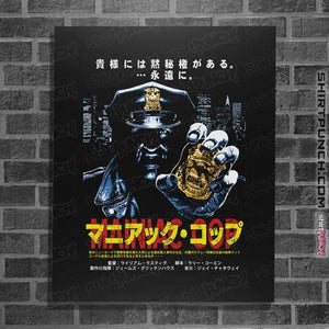Daily_Deal_Shirts Posters / 4"x6" / Black Maniac Cop