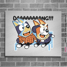 Load image into Gallery viewer, Daily_Deal_Shirts Posters / 4"x6" / White Bluey Friday