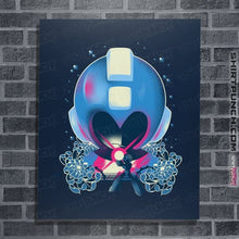 Load image into Gallery viewer, Daily_Deal_Shirts Posters / 4"x6" / Navy Mega Memories