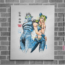 Load image into Gallery viewer, Shirts Posters / 4"x6" / White Stone Ocean