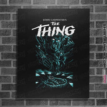 Load image into Gallery viewer, Shirts Posters / 4"x6" / Black The Thing