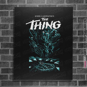 Shirts Posters / 4"x6" / Black The Thing