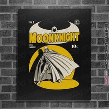 Load image into Gallery viewer, Daily_Deal_Shirts Posters / 4"x6" / Black Moon Knight Comics