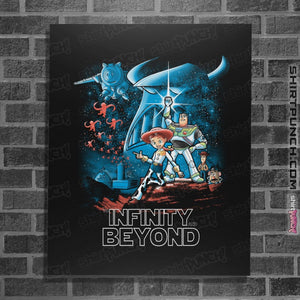 Shirts Posters / 4"x6" / Black To Infinity And Beyond