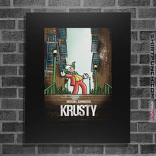 Load image into Gallery viewer, Shirts Posters / 4"x6" / Black Krusty