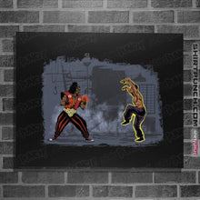 Load image into Gallery viewer, Shirts Posters / 4"x6" / Black Dragon Kid