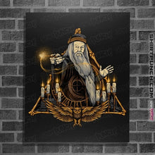 Load image into Gallery viewer, Daily_Deal_Shirts Posters / 4"x6" / Black The Headmaster