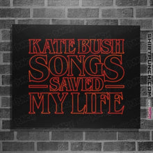 Load image into Gallery viewer, Daily_Deal_Shirts Posters / 4"x6" / Black Strange Songs