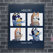 Load image into Gallery viewer, Daily_Deal_Shirts Posters / 4"x6" / Navy Family Days