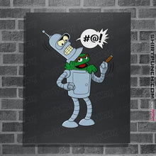 Load image into Gallery viewer, Daily_Deal_Shirts Posters / 4"x6" / Dark Heather Cybersquatting