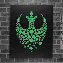 Load image into Gallery viewer, Secret_Shirts Posters / 4"x6" / Black Shamrock Rebel