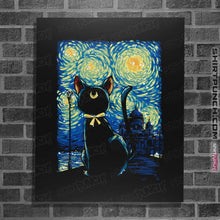 Load image into Gallery viewer, Shirts Posters / 4"x6" / Black Claire De Lune