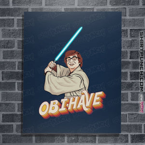 Shirts Posters / 4"x6" / Navy Obi-Have