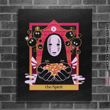 Load image into Gallery viewer, Daily_Deal_Shirts Posters / 4"x6" / Black The Spirit