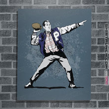Load image into Gallery viewer, Daily_Deal_Shirts Posters / 4"x6" / Indigo Blue Touchdown
