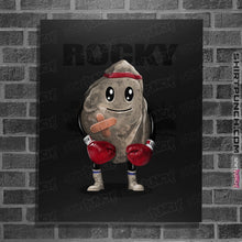 Load image into Gallery viewer, Shirts Posters / 4"x6" / Black Rocky