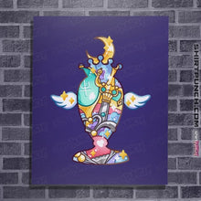 Load image into Gallery viewer, Shirts Posters / 4"x6" / Violet Magical Silhouettes - Holy Grail