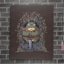 Load image into Gallery viewer, Shirts Posters / 4"x6" / Dark Chocolate The Umbrella Throne