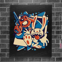 Load image into Gallery viewer, Shirts Posters / 4"x6" / Black Freelance Police