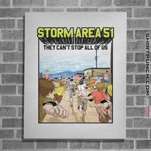 Load image into Gallery viewer, Shirts Posters / 4"x6" / White They Can't Stop All Of Us