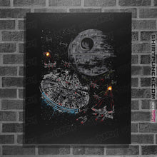Load image into Gallery viewer, Shirts Posters / 4"x6" / Black The Last Great Battle
